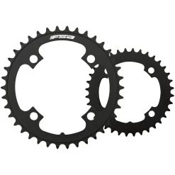 FSA E-Bike Chainring Set | Yamaha | 104/64mm | 2x10/11-speed - Black