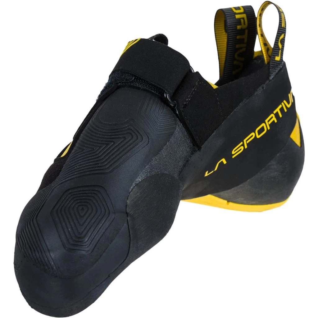 La Sportiva Theory Climbing Shoes - Black/Yellow - Image 4