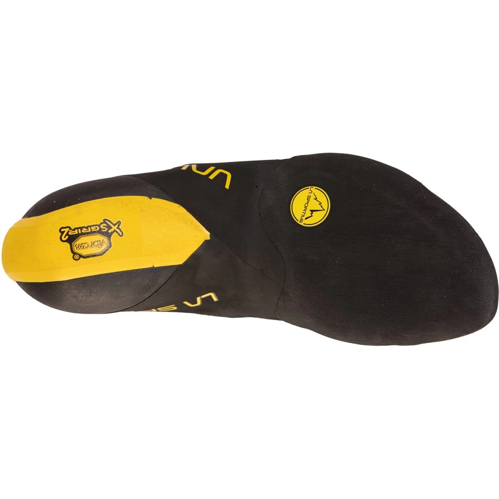 La Sportiva Theory Climbing Shoes - Black/Yellow - Image 6