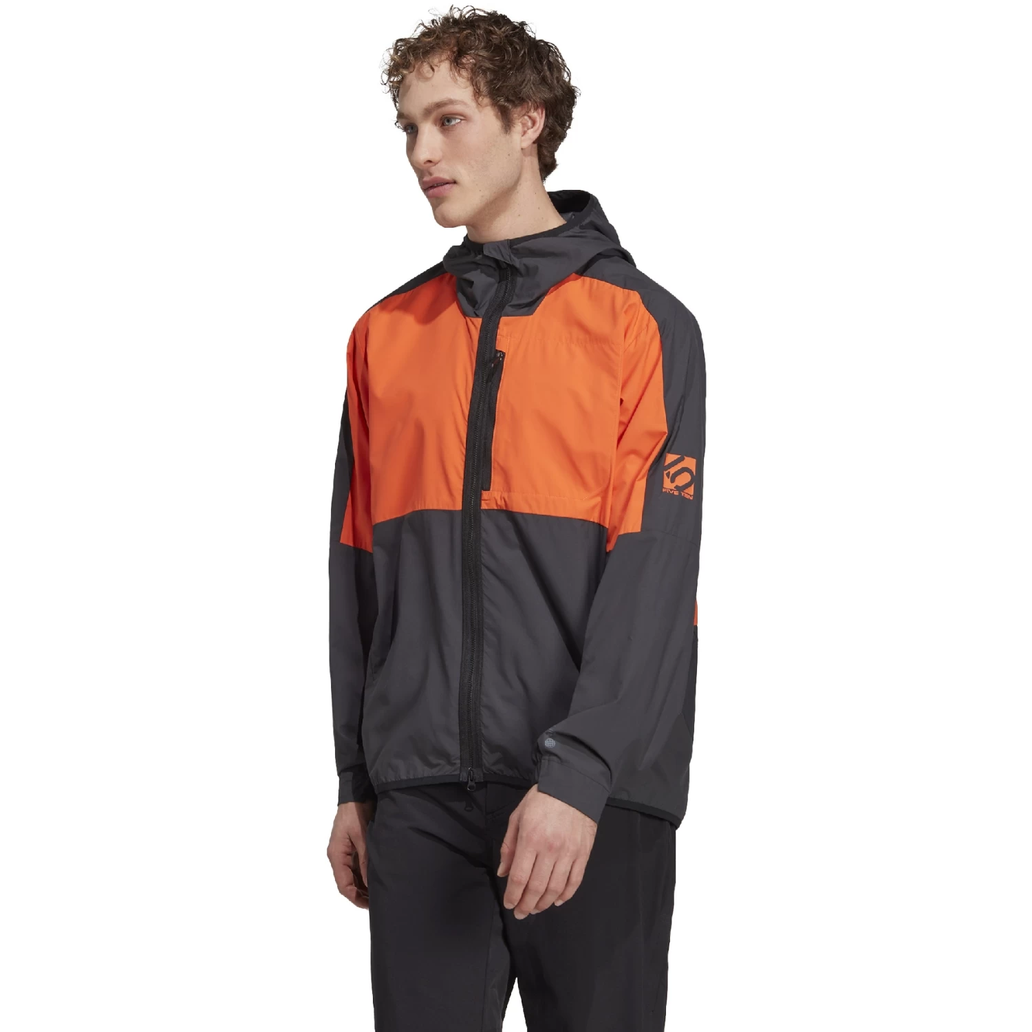 Five Ten Windbreaker - Semi Impact Orange / Black - Image 5