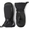 Hestra Powder Gauntlet Mittens - Black