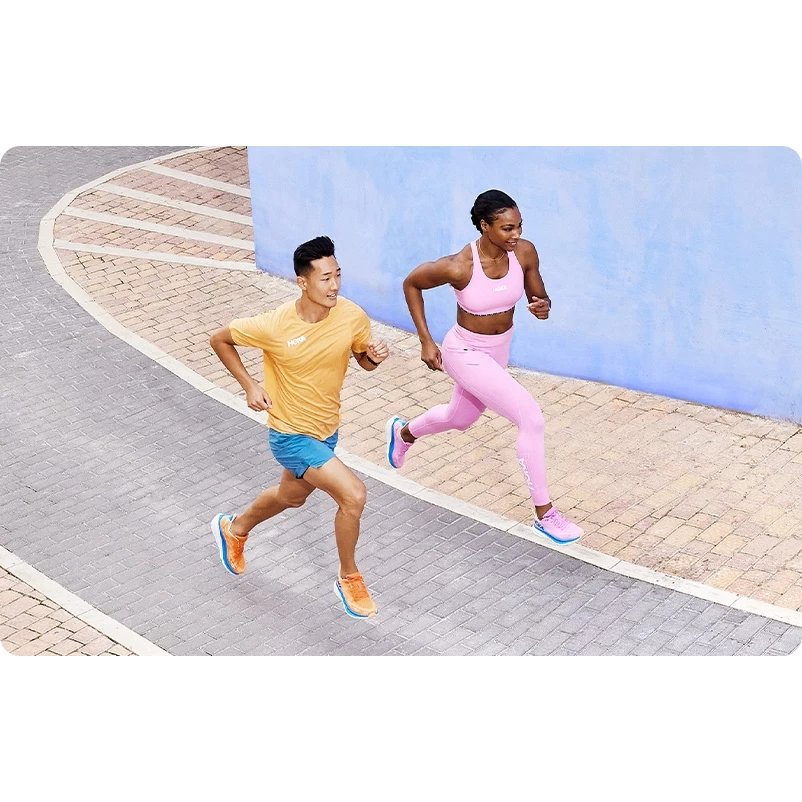 Hoka Clifton 9 Wide Running Shoes Women - Cyclamen / Sweet Lilac - Image 8