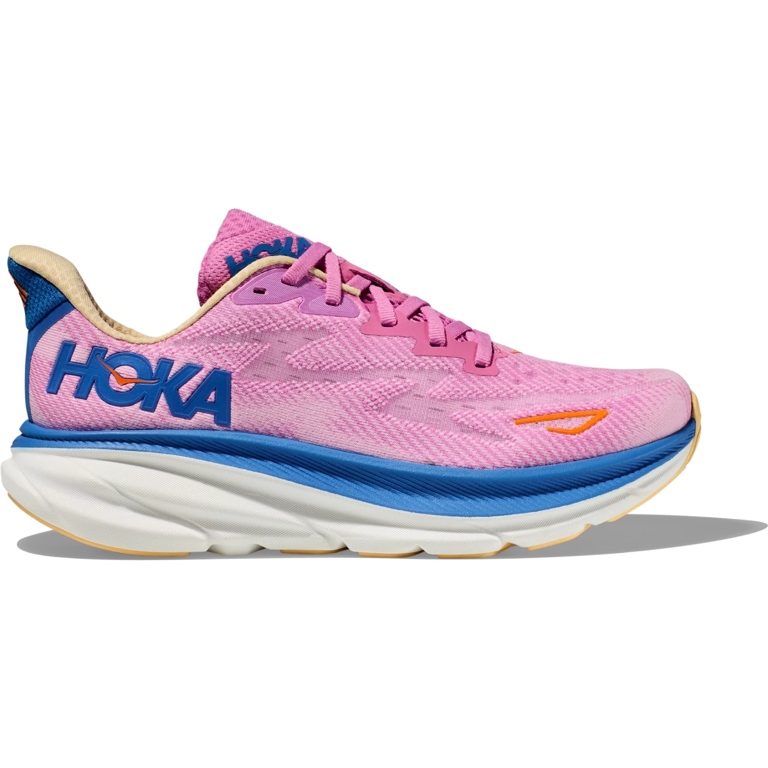 Hoka Clifton 9 Wide Running Shoes Women - Cyclamen / Sweet Lilac - Image 2