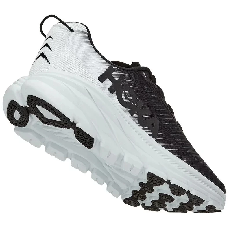 Hoka Rincon 3 Wide Women's Running Shoes - Black / White - Image 3