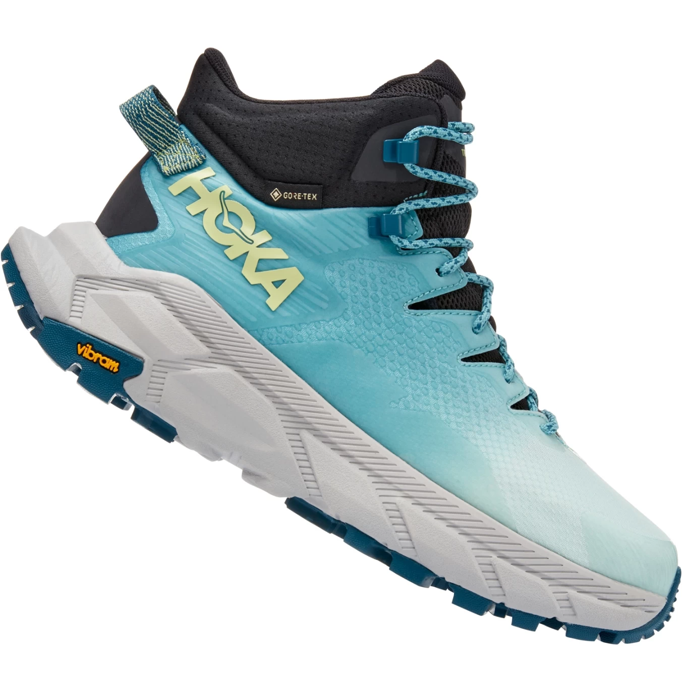 Hoka Trail Code GTX Hiking Shoes Women - Blue Glass / Coastal Shade - Image 2