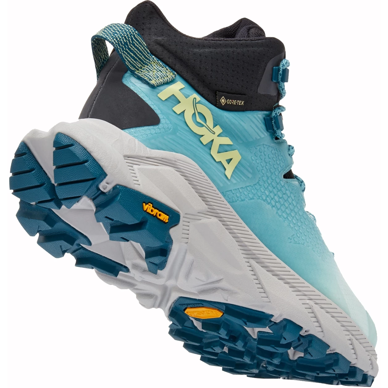 Hoka Trail Code GTX Hiking Shoes Women - Blue Glass / Coastal Shade - Image 3
