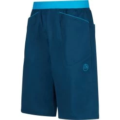La Sportiva Flatanger Shorts Men - Storm Blue/Maui