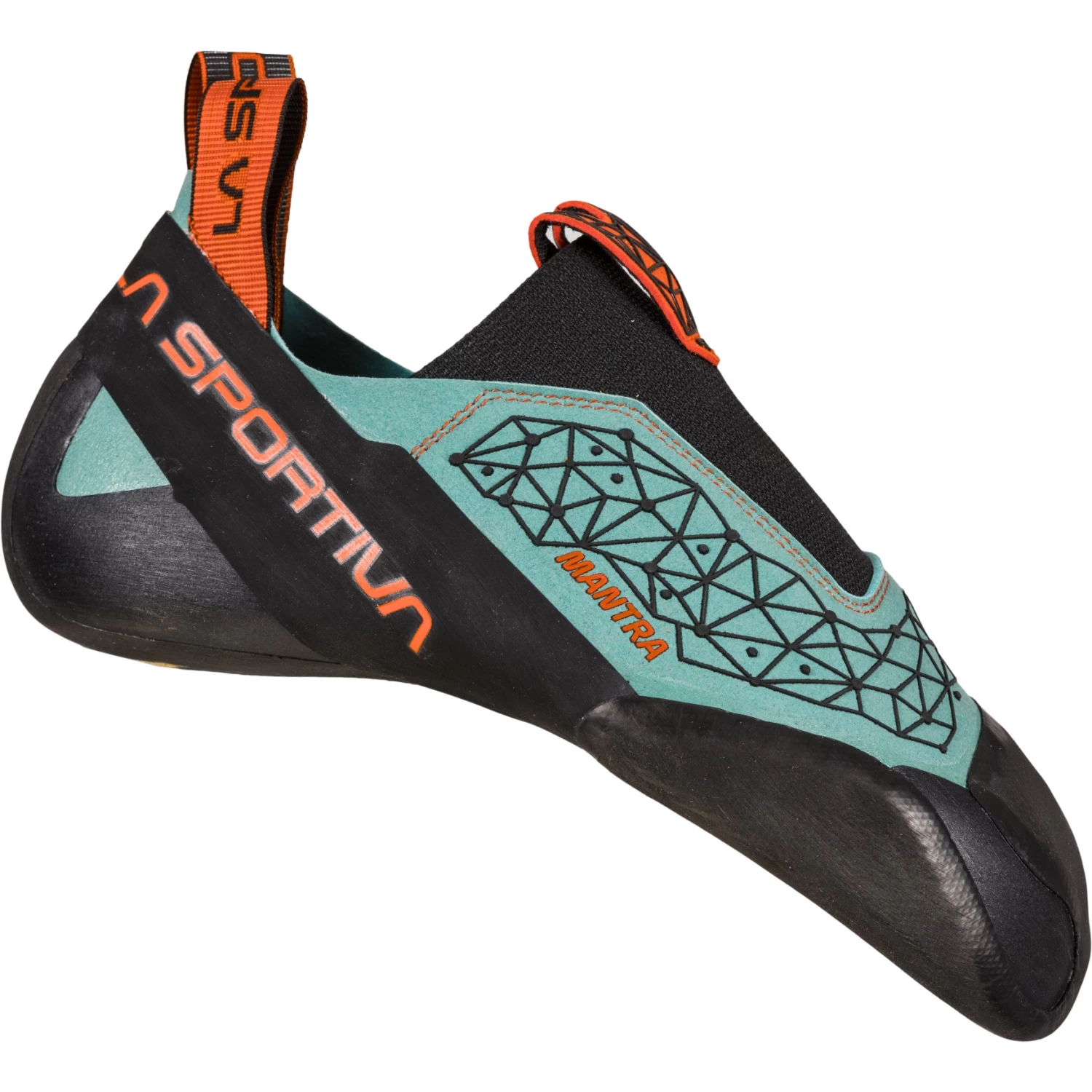 La Sportiva Mantra Climbing Shoes - Arctic/Flame
