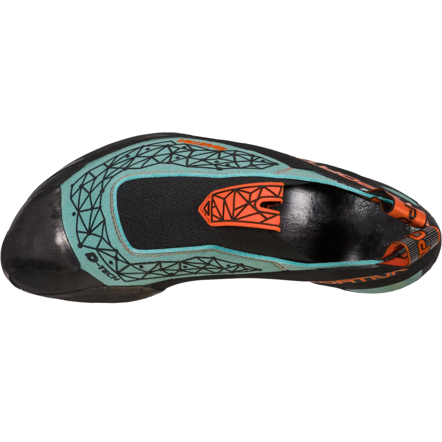 La Sportiva Mantra Climbing Shoes - Arctic/Flame - Image 7