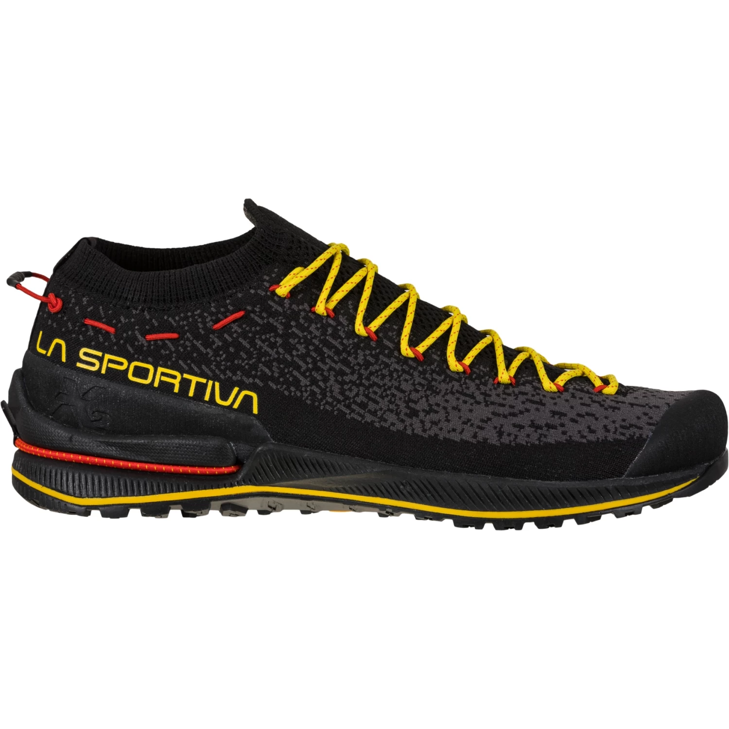 La Sportiva TX2 Evo Approach Shoes - Black/Yellow - Image 2