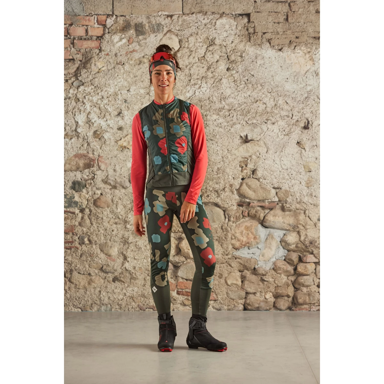 Maloja RaukeM. Adventure Thermal Hybrid Women's Tights - Midnight Stars 8810 - Image 3