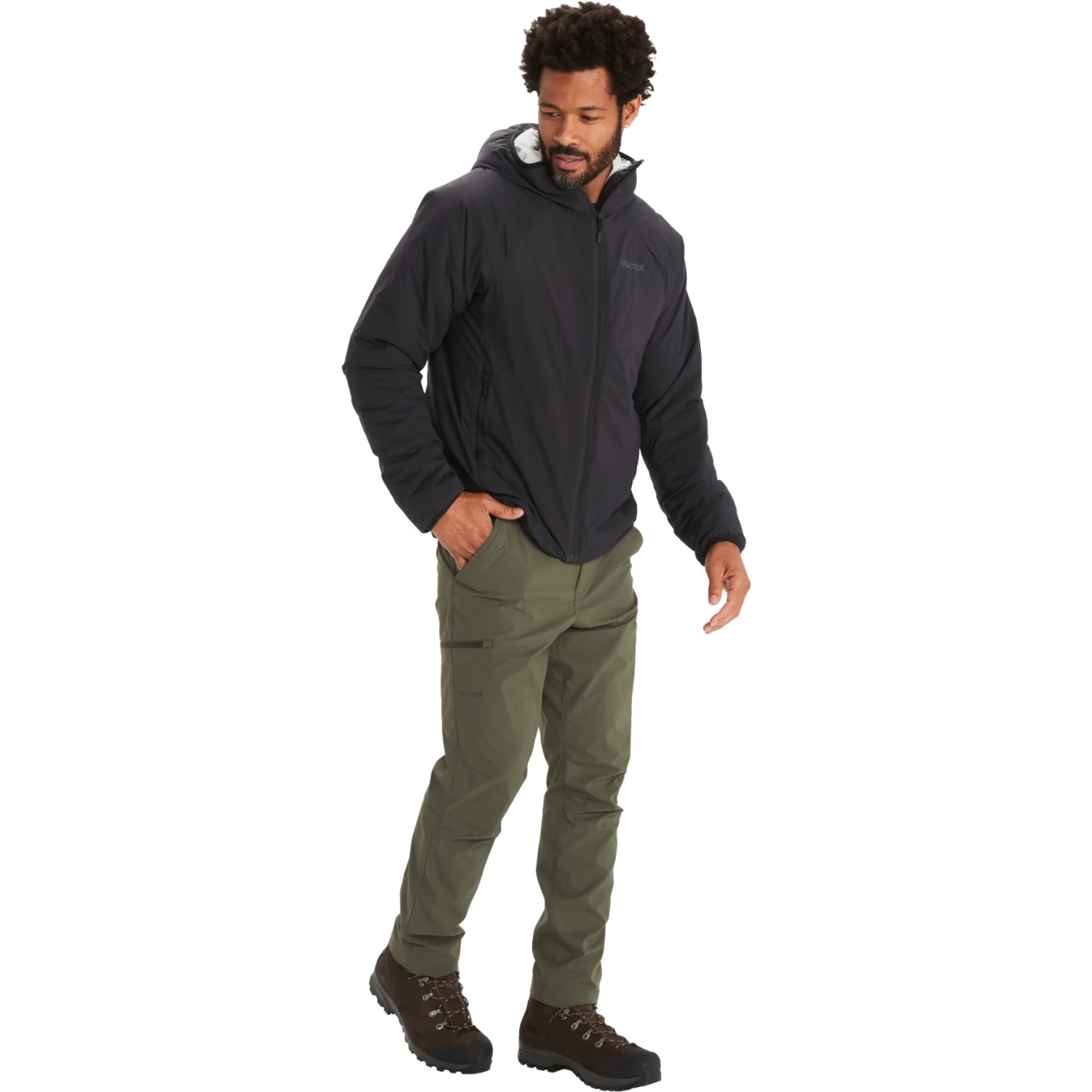 Marmot Novus Hoody Jacket - Black - Image 3