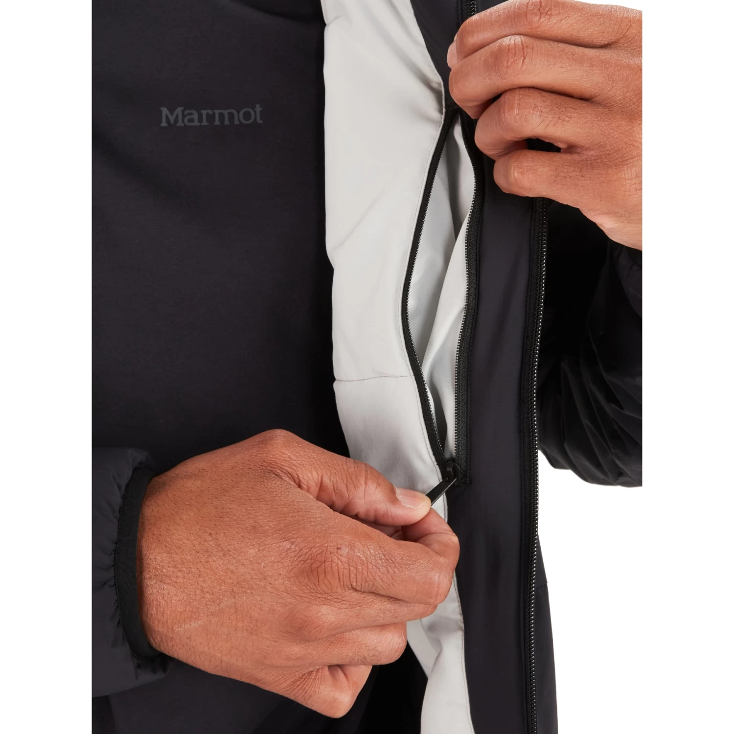 Marmot Novus Hoody Jacket - Black - Image 6