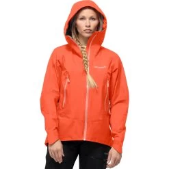 Norrona Falketind Gore-Tex Jacket Women - Orange Alert