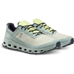 On Running On Cloudvista Waterproof Trailrunning Shoe - Chalk & Moss