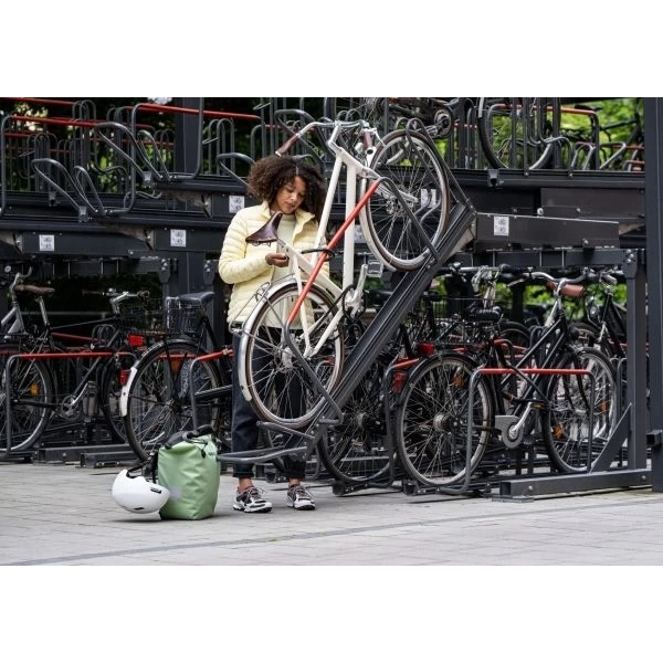 ORTLIEB Bike-Shopper - QL2.1 Bike Pannier - 20L - Pistachio - Image 6