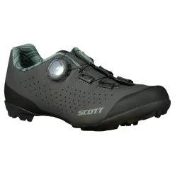 SCOTT Gravel Pro Lady Shoe - Dark Grey/light Green