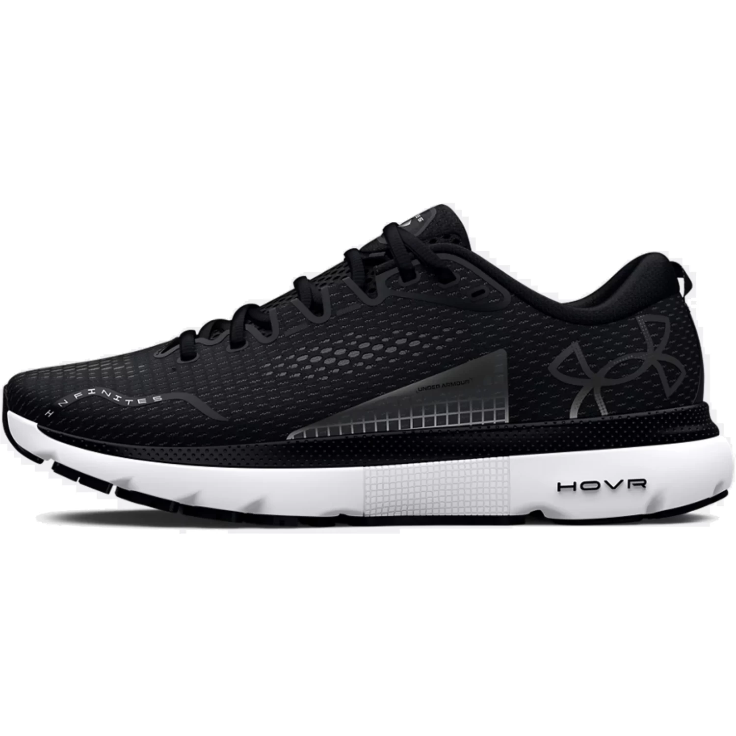 Under Armour UA HOVRâ„¢ Infinite 5 Running Shoes Men - Black/White - Image 3