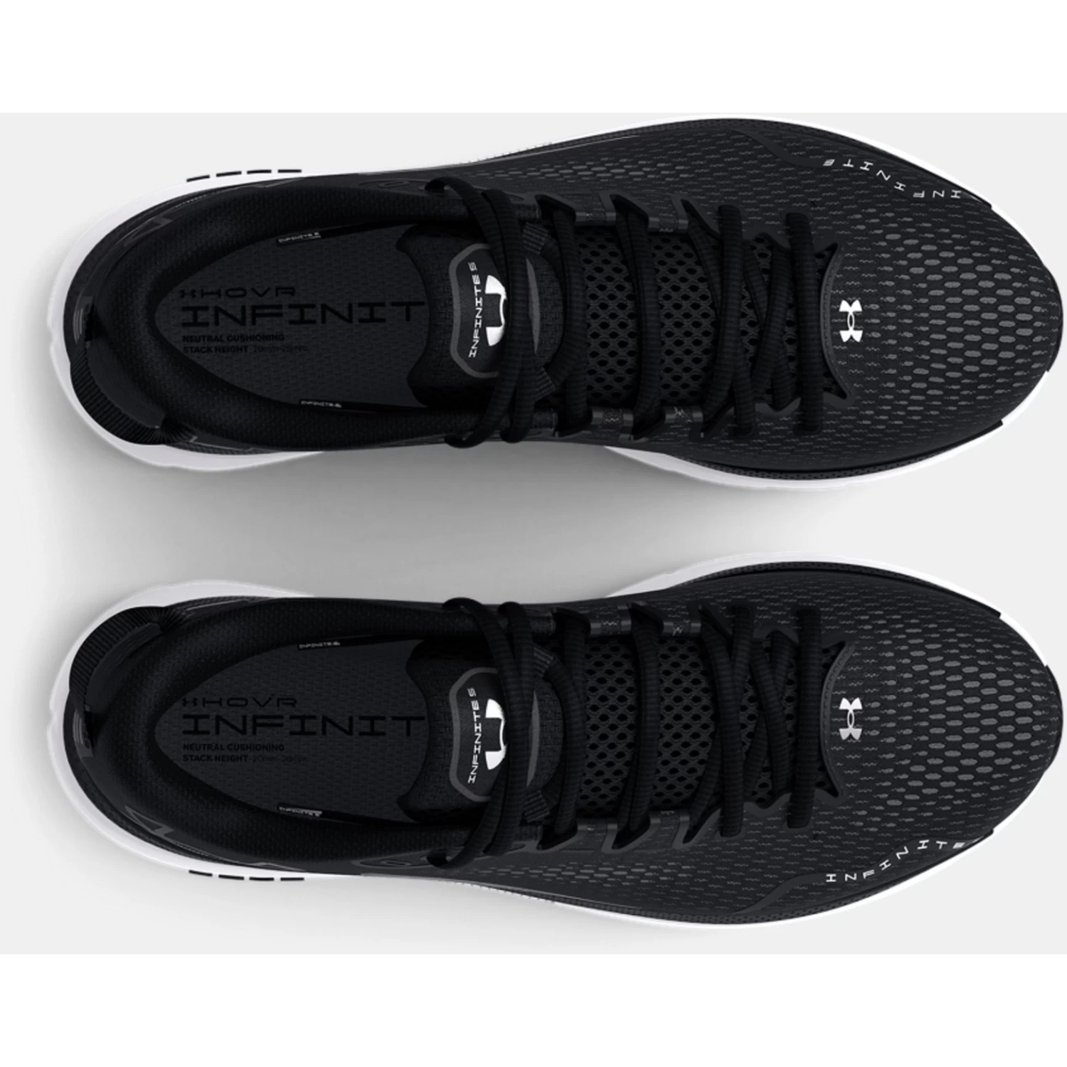 Under Armour UA HOVRâ„¢ Infinite 5 Running Shoes Men - Black/White - Image 6